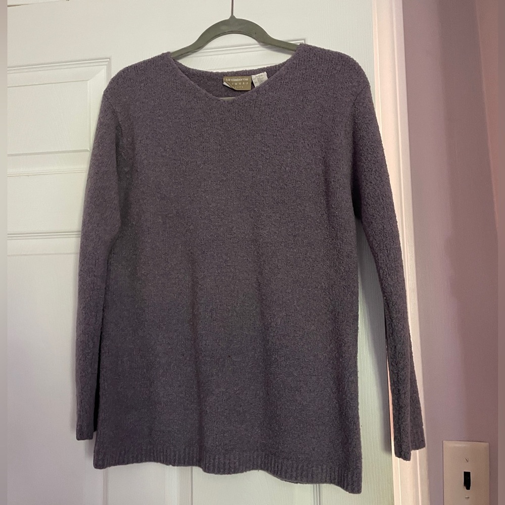 Purple Liz Claiborne Vintage Sweater